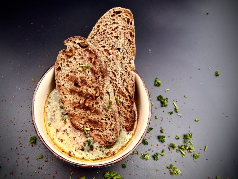 Turmeric Chicken Soup with Whole Wheat Sourdough Bread