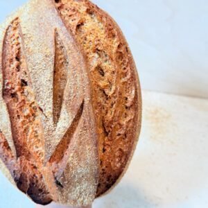 Cranberry Pecan Sourdough Whole Wheat Bread