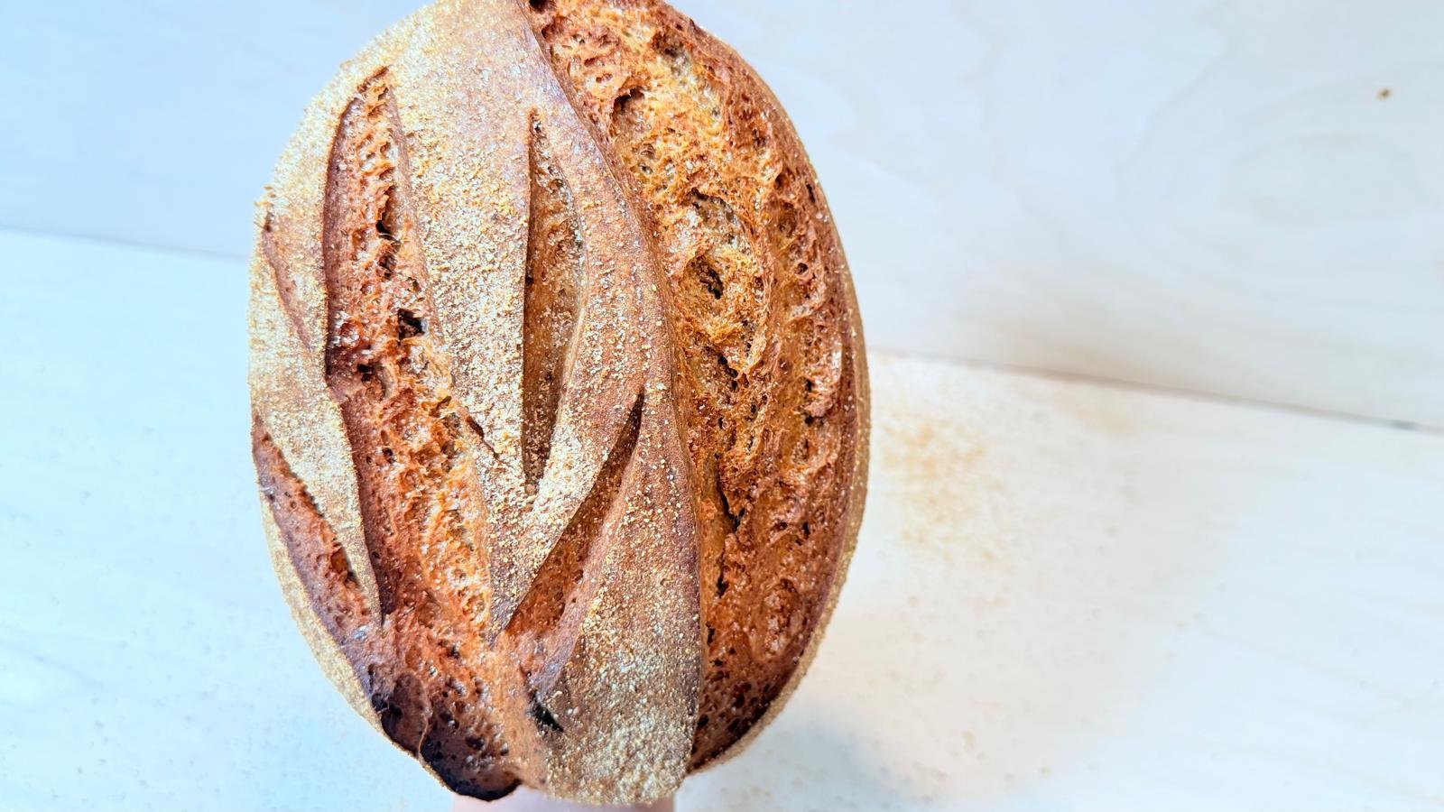 Cranberry Pecan Sourdough Whole Wheat Bread