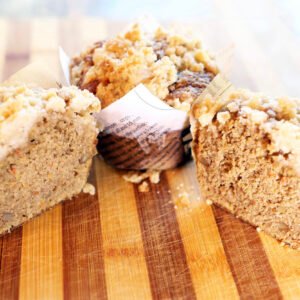 Organic Apple Cinnamon Sourdough Muffins