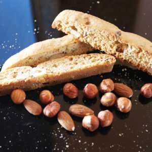 Organic Hazelnut Almond Sourdough Biscotti