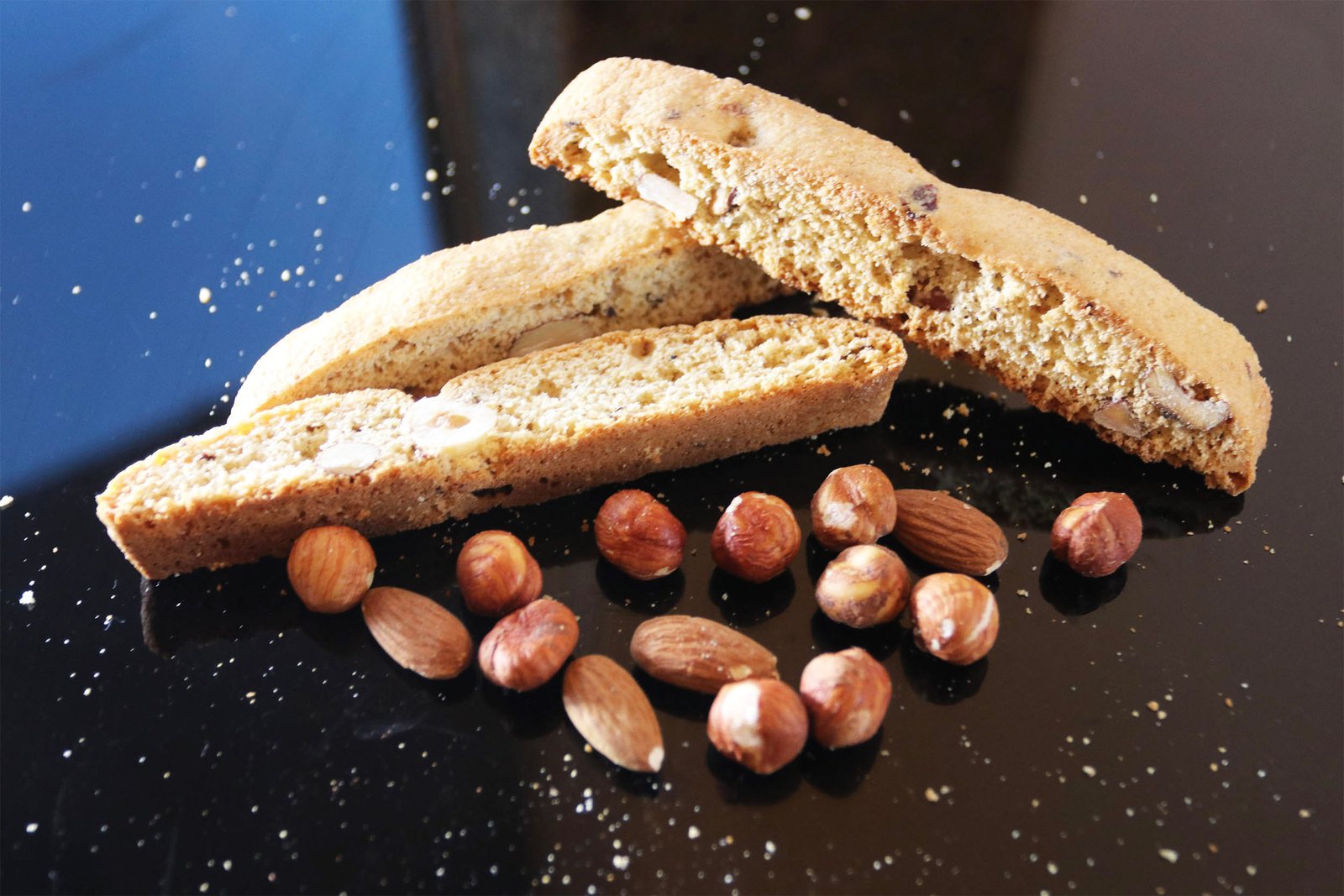 Organic Hazelnut Almond Sourdough Biscotti