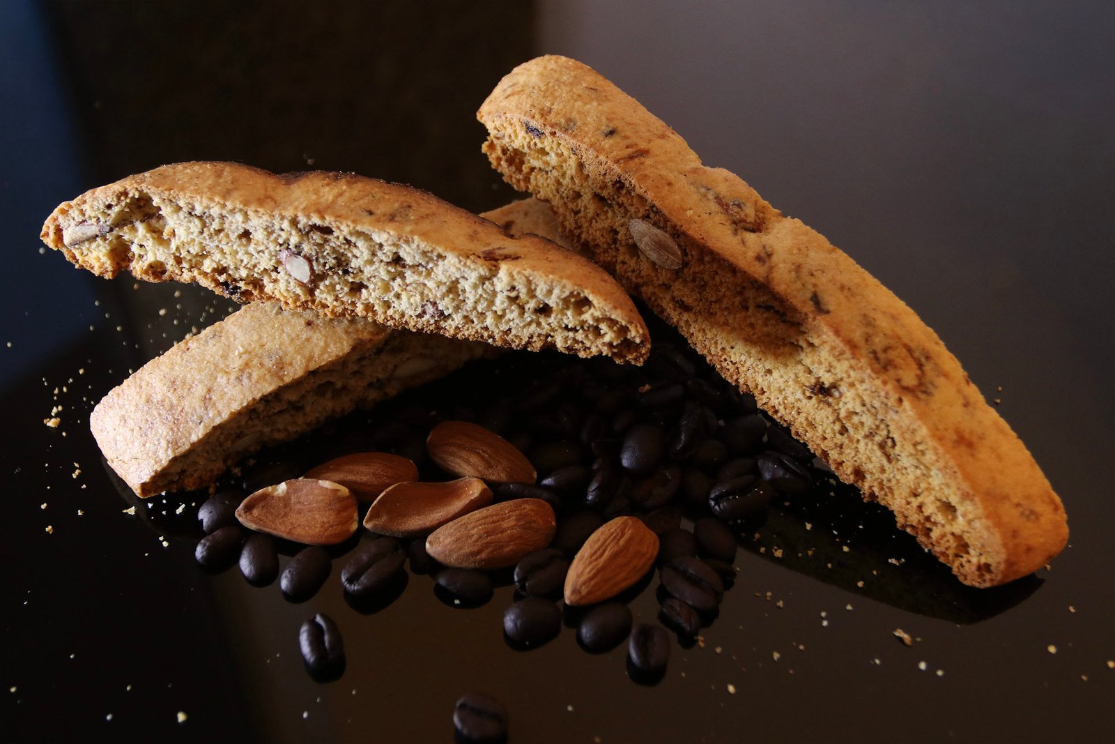 Organic Coffee & Almond Sourdough Biscotti