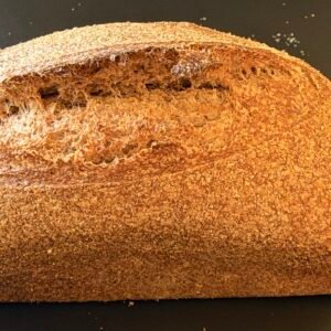 Whole Wheat Organic Sourdough Sandwich Loaf