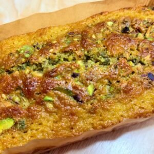 Organic Pistachio Lemon Pound Cake
